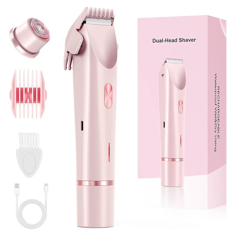 SilkGlow 2 -in-1 Waterproof Shaver & Trimmer
