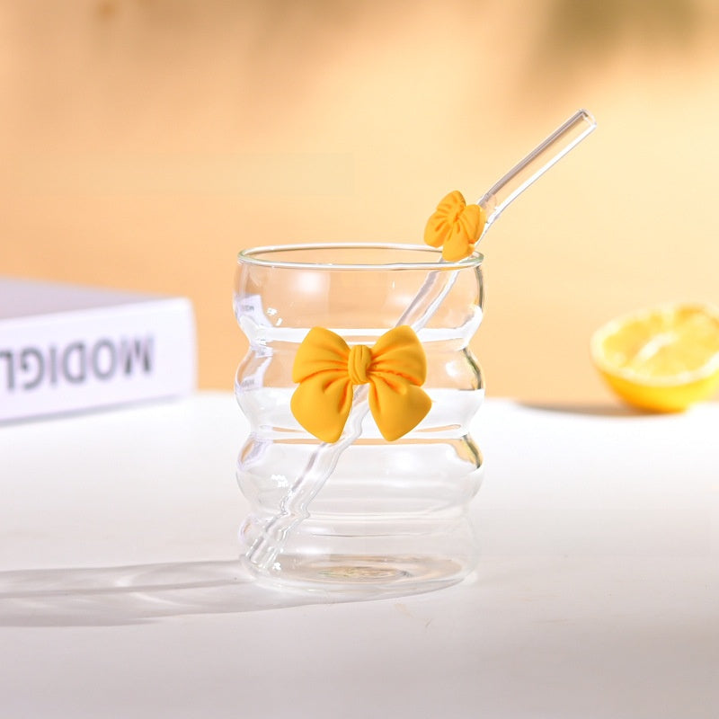 Bowlette Wavy Glass Tumbler