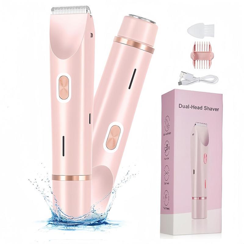 SilkGlow 2 -in-1 Waterproof Shaver & Trimmer