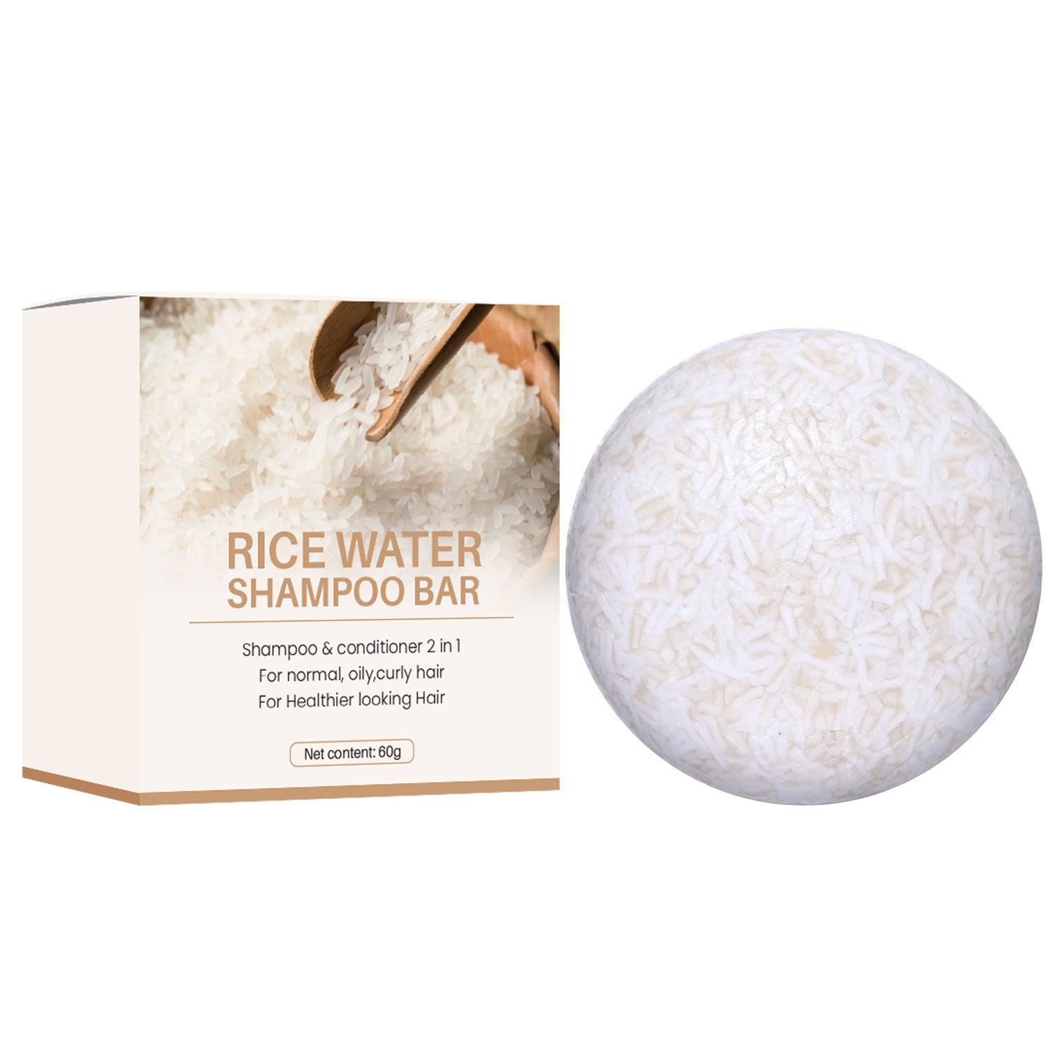 Natural Shampoo Soap Bar with Botanical Ingredients