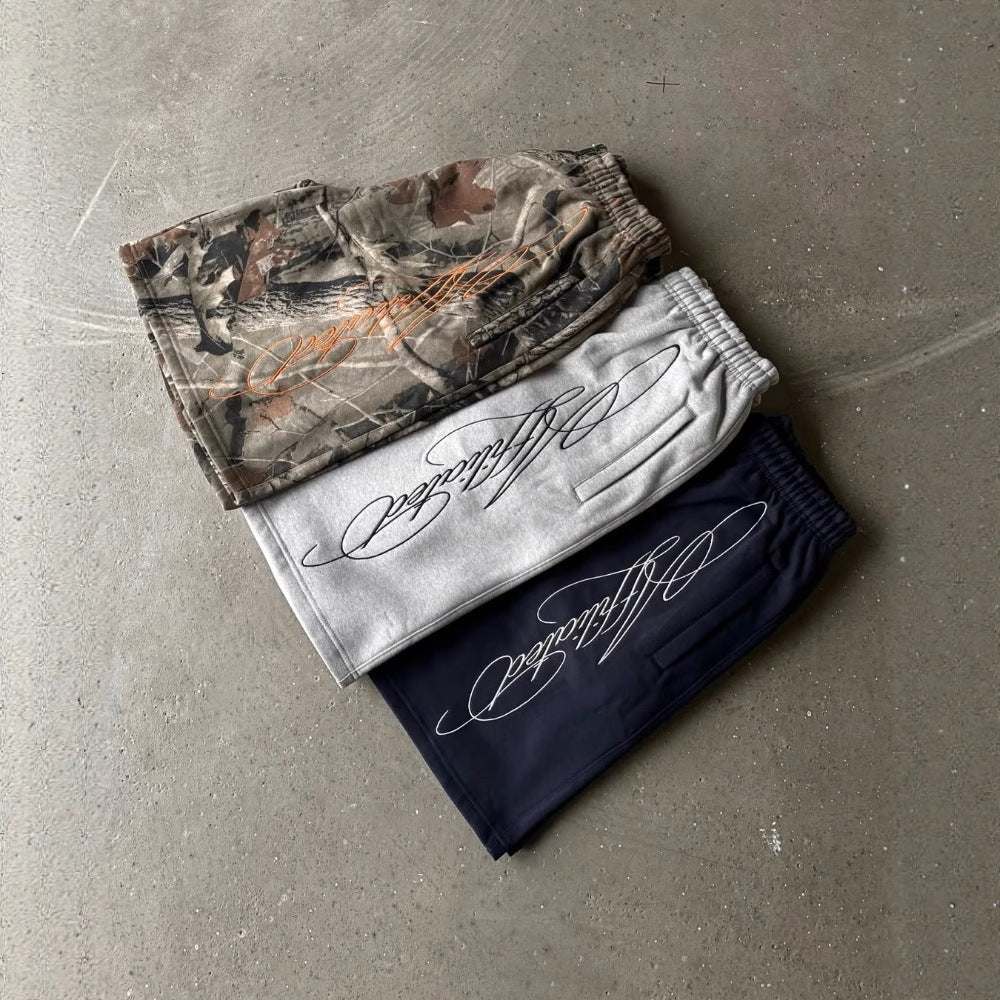Scriptline Baggy Sweat Shorts