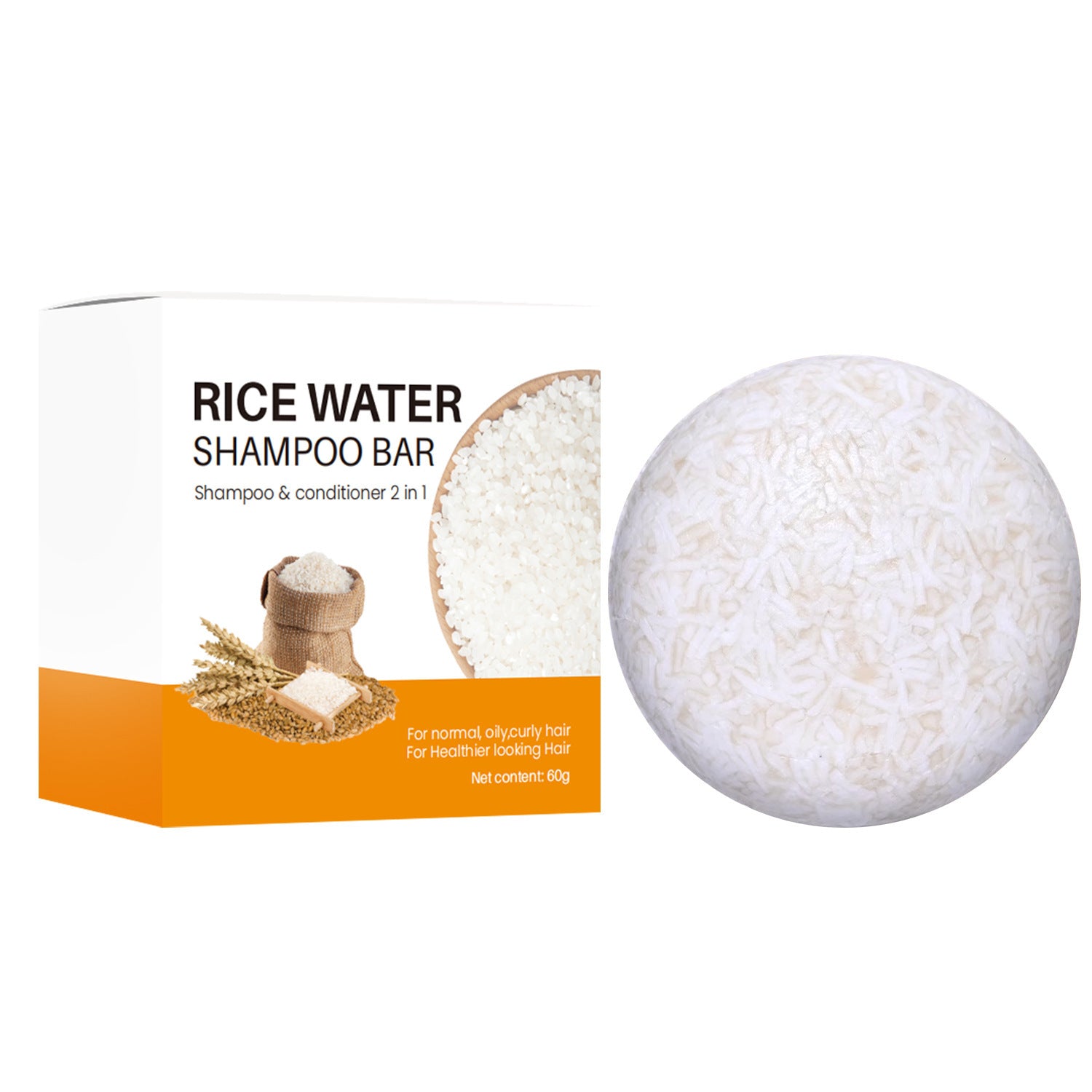 Natural Shampoo Soap Bar with Botanical Ingredients