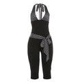 V-Neck Halter Tie Jumpsuit