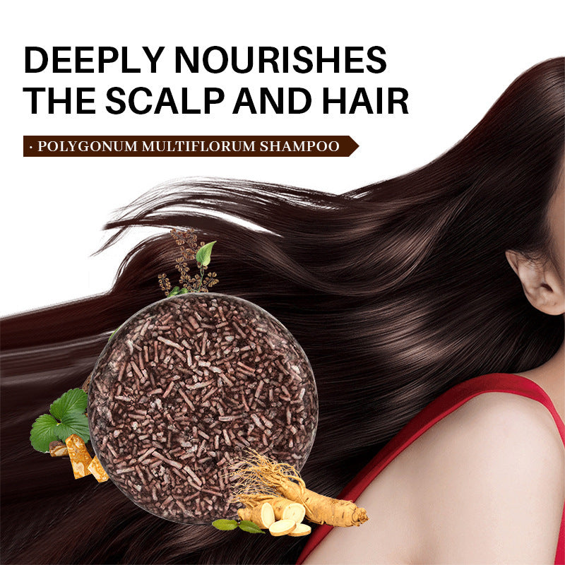 Natural Shampoo Soap Bar with Botanical Ingredients