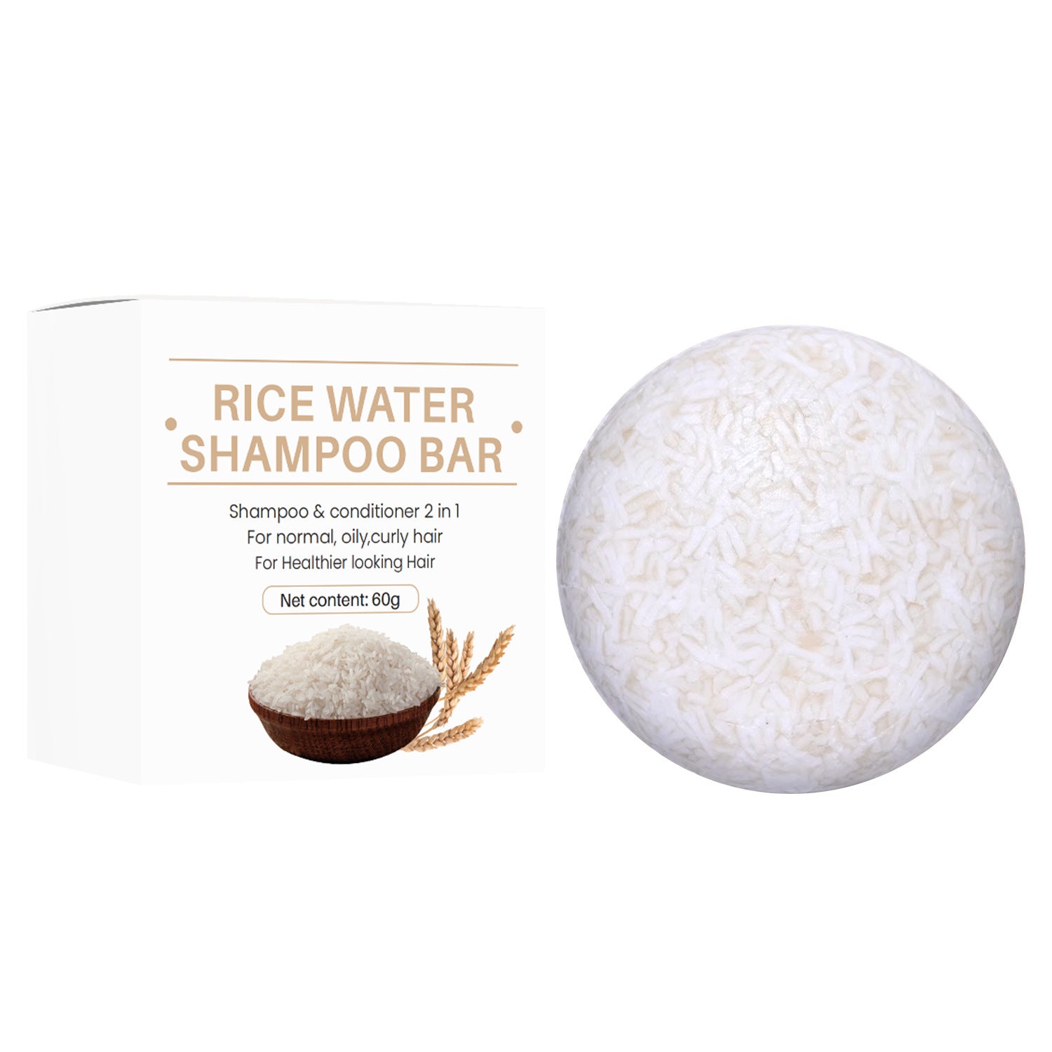 Natural Shampoo Soap Bar with Botanical Ingredients