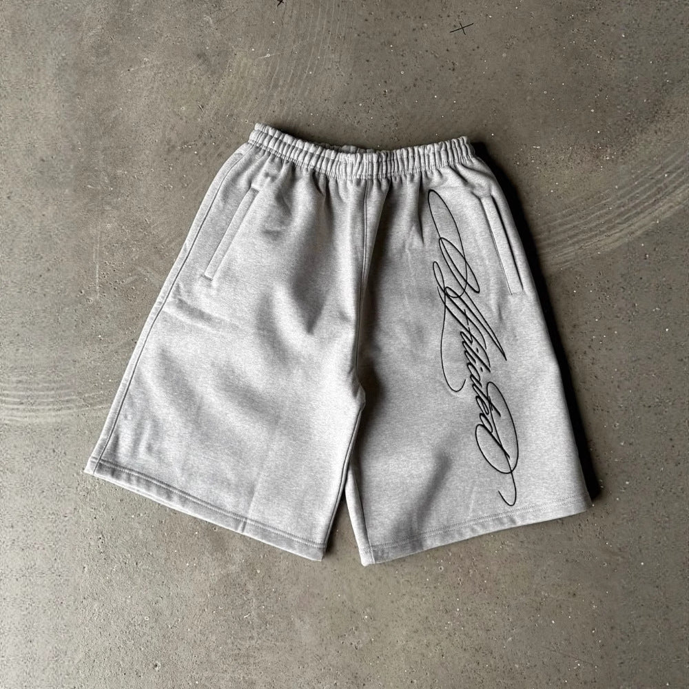 Scriptline Baggy Sweat Shorts