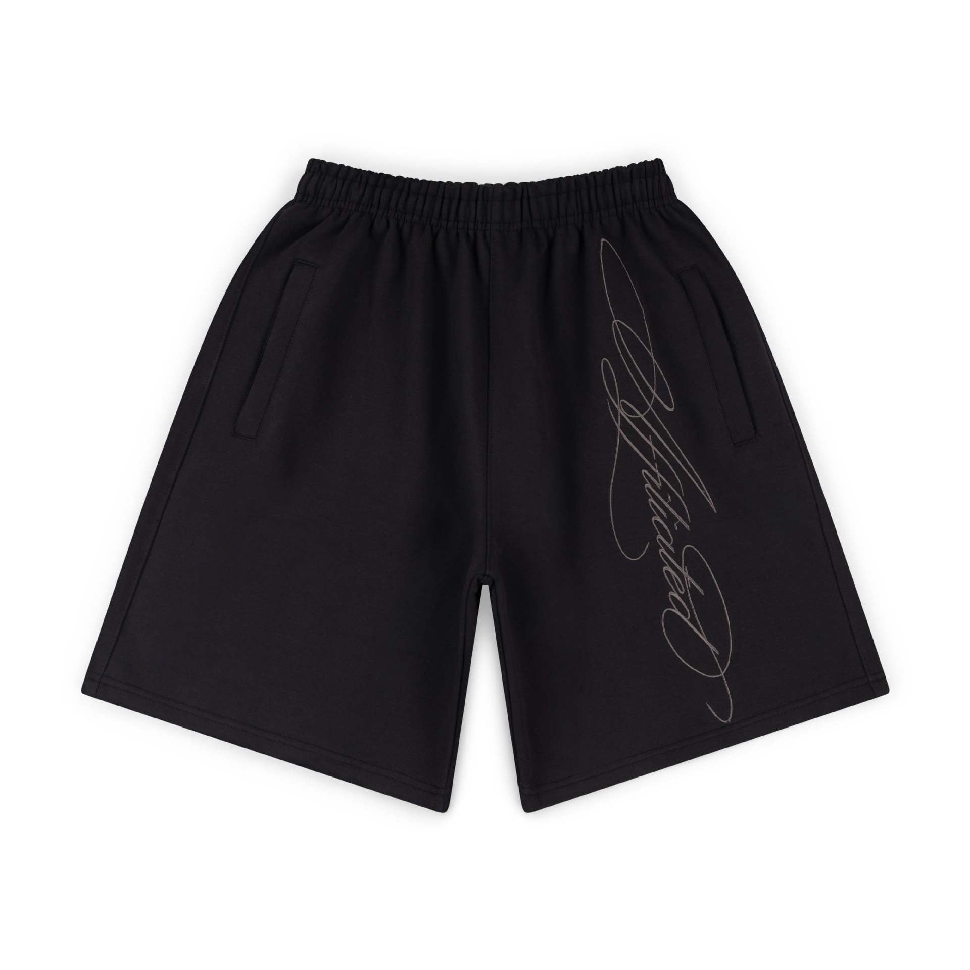 Scriptline Baggy Sweat Shorts