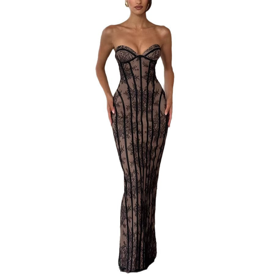 Nocturne Lace Corset Grown