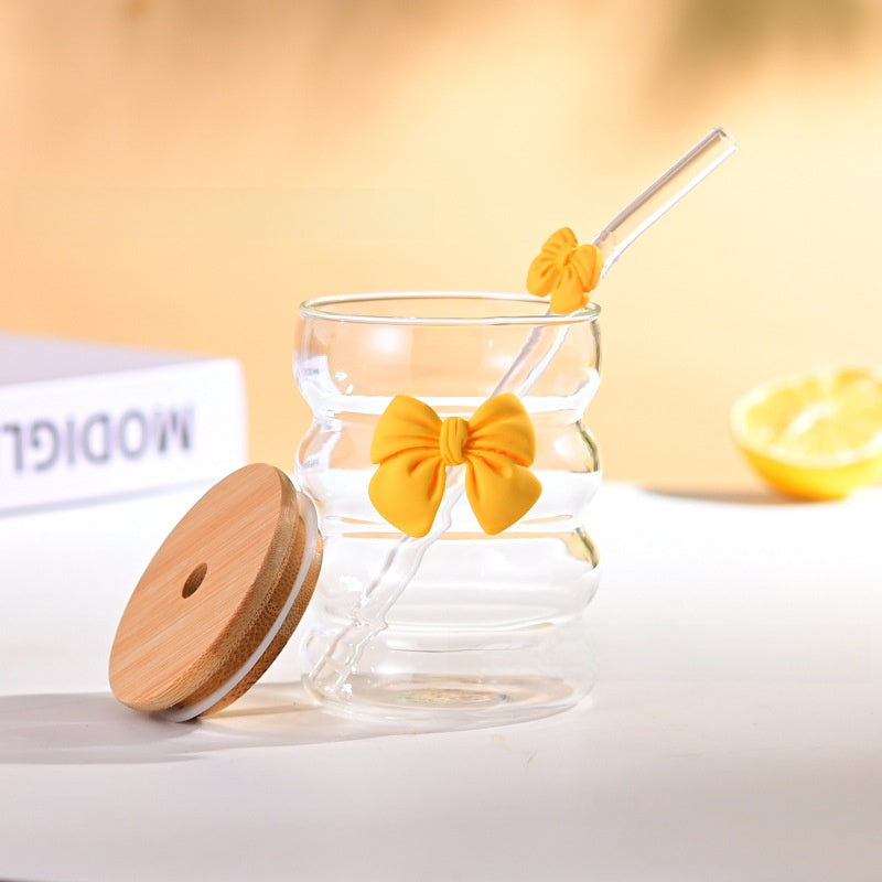 Bowlette Wavy Glass Tumbler