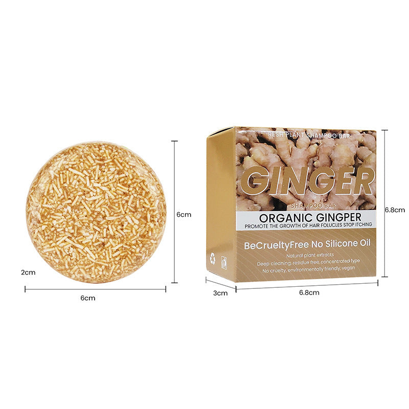 Natural Shampoo Soap Bar with Botanical Ingredients
