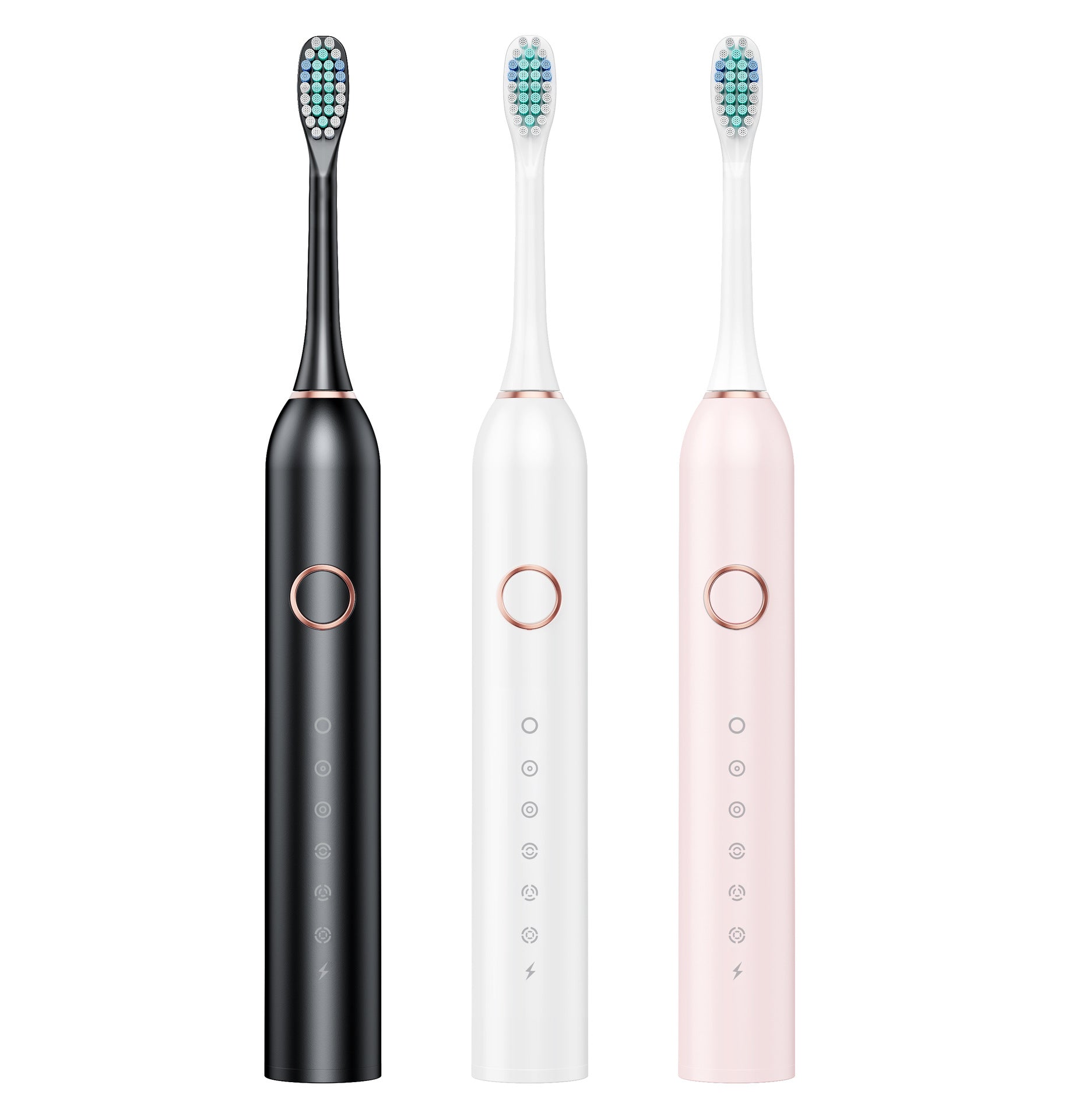 Home soft-bristle smart sonic toothbrush